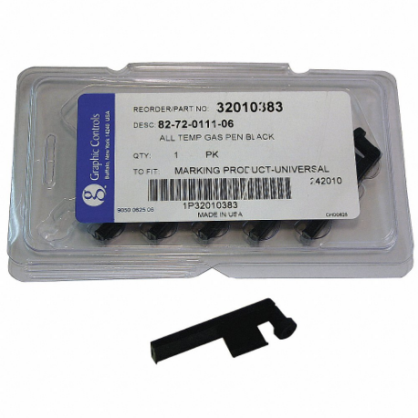 GRAPHIC CONTROLS 82-72-0111-06 - BLACK STATIC PENS