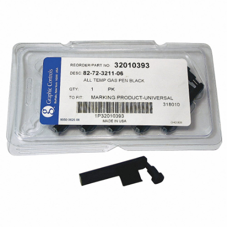 GRAPHIC CONTROLS 82-72-3211-06 - BLACK STATIC PENS