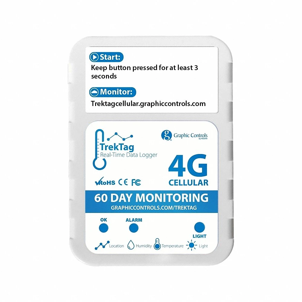 Data Logger, -4 Deg F to 140 Deg F, Included