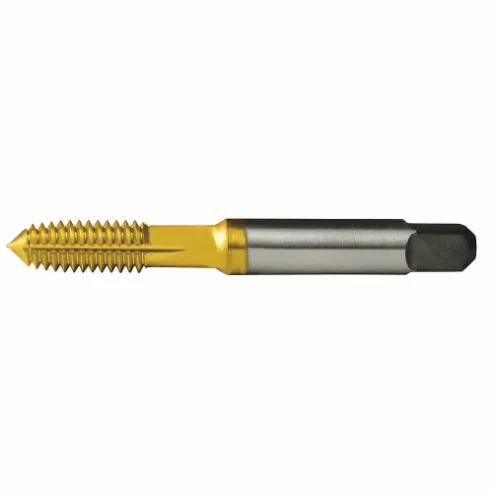Thread Forming Tap, High Speed Steel, TiN, M3x0.5 Thread Size, Plug, Right Hand