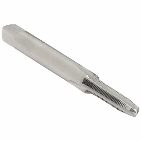 Straight Flute Tap, #4-48 Thread Size, 1/4 in Thread Length, 1 7/8 in Overall Length