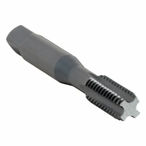 Straight Flute Tap, 5/16 In-18 Thread Size, 11/16 in Thread Length, Semi-Bottom