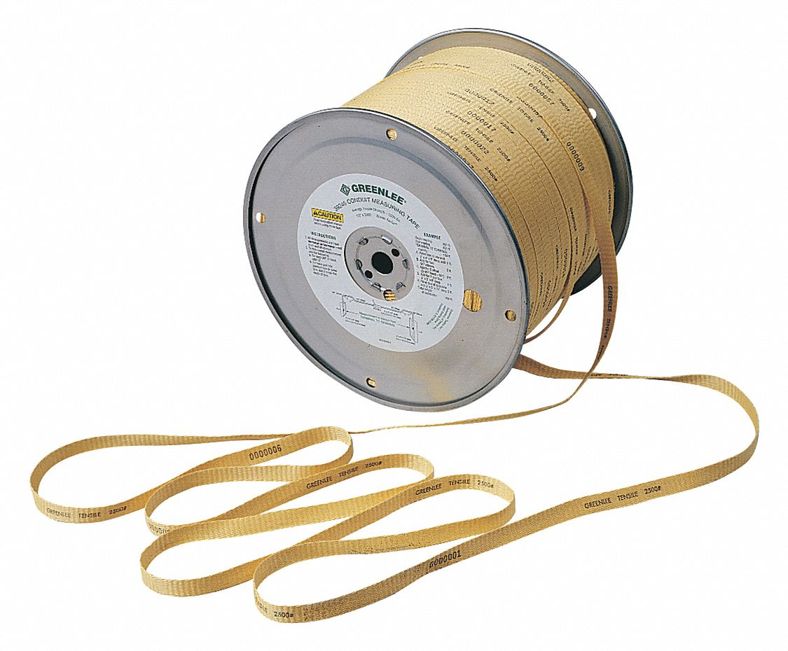 Conduit Measuring Tape, 1, 250 Lb
