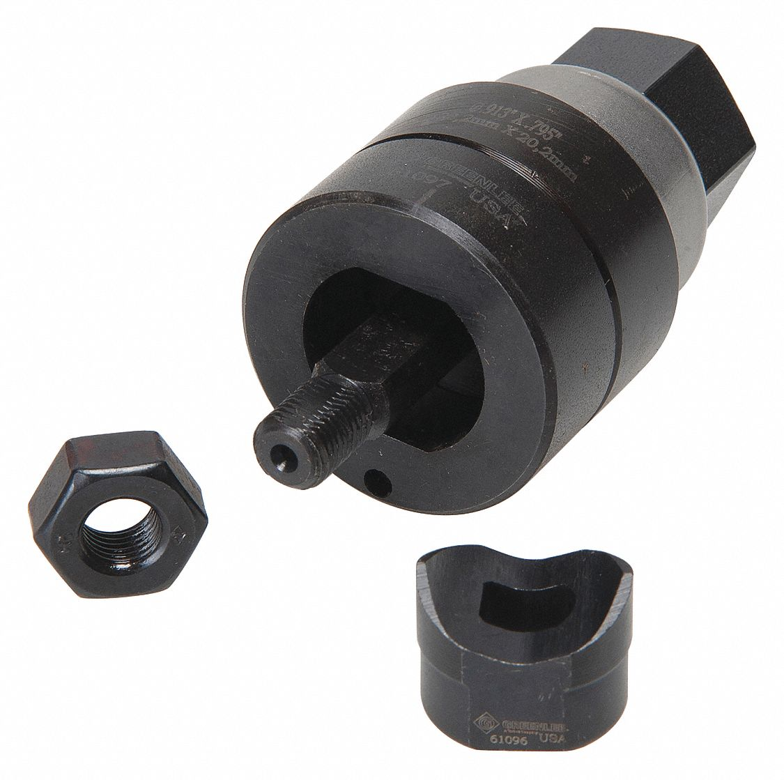 GREENLEE 61095 50610953 Punch Assembly, Dd Dia .913 X.795 | CR3LRG 34E967