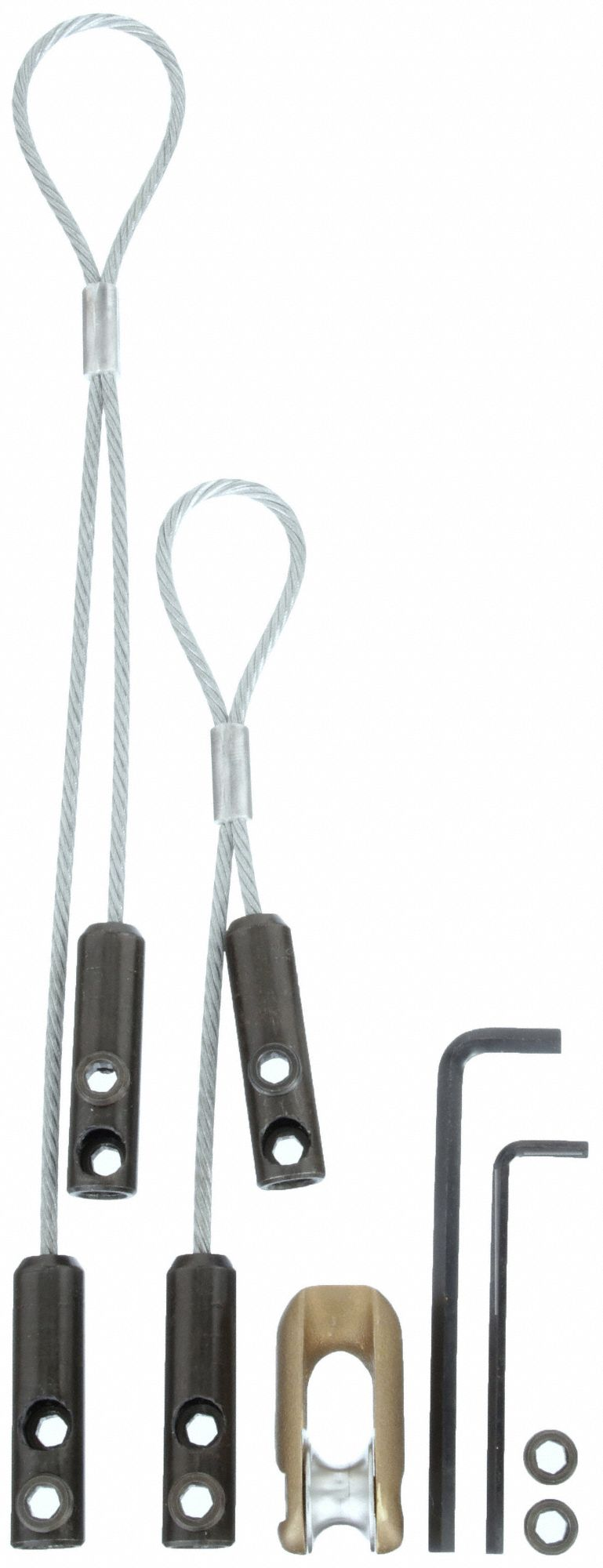 Cable Pulling Grip Set, With Clevis, 6500 lbs. Capacity, Steel