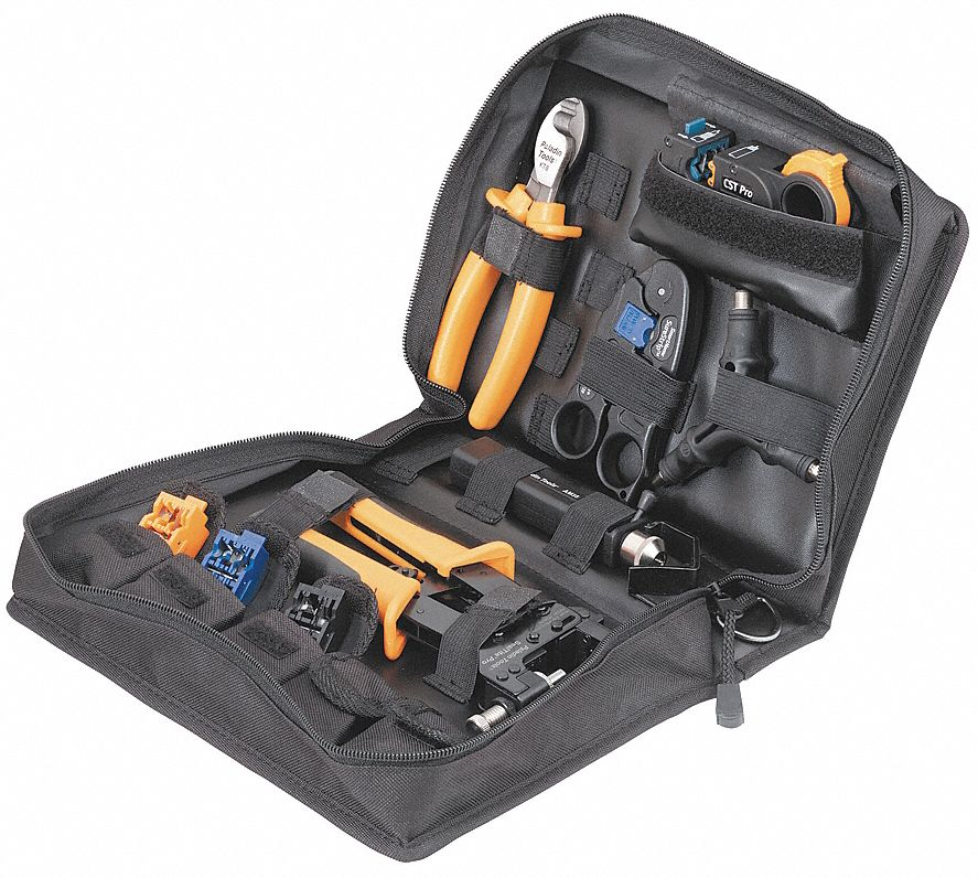 GREENLEE 906003 Communications Tool Set, 12 Pieces | AD8XTZ 4NHP7