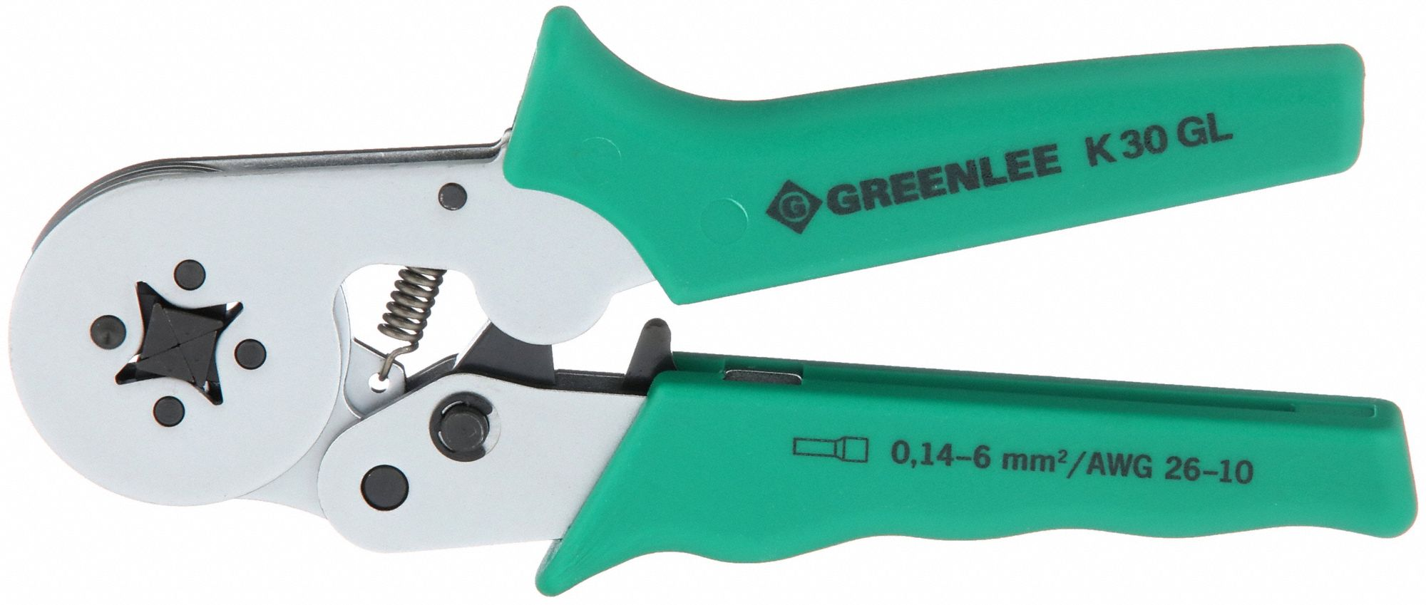 Crimper Square, Insulated Single Ferrules/Non-Insulated Single Ferrules, Square Crimp, Die