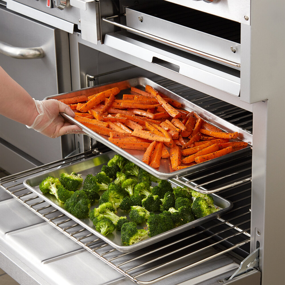Wire In Rim Aluminum Sheet Pan, 8 Gauge 13 X 18 Inch Size