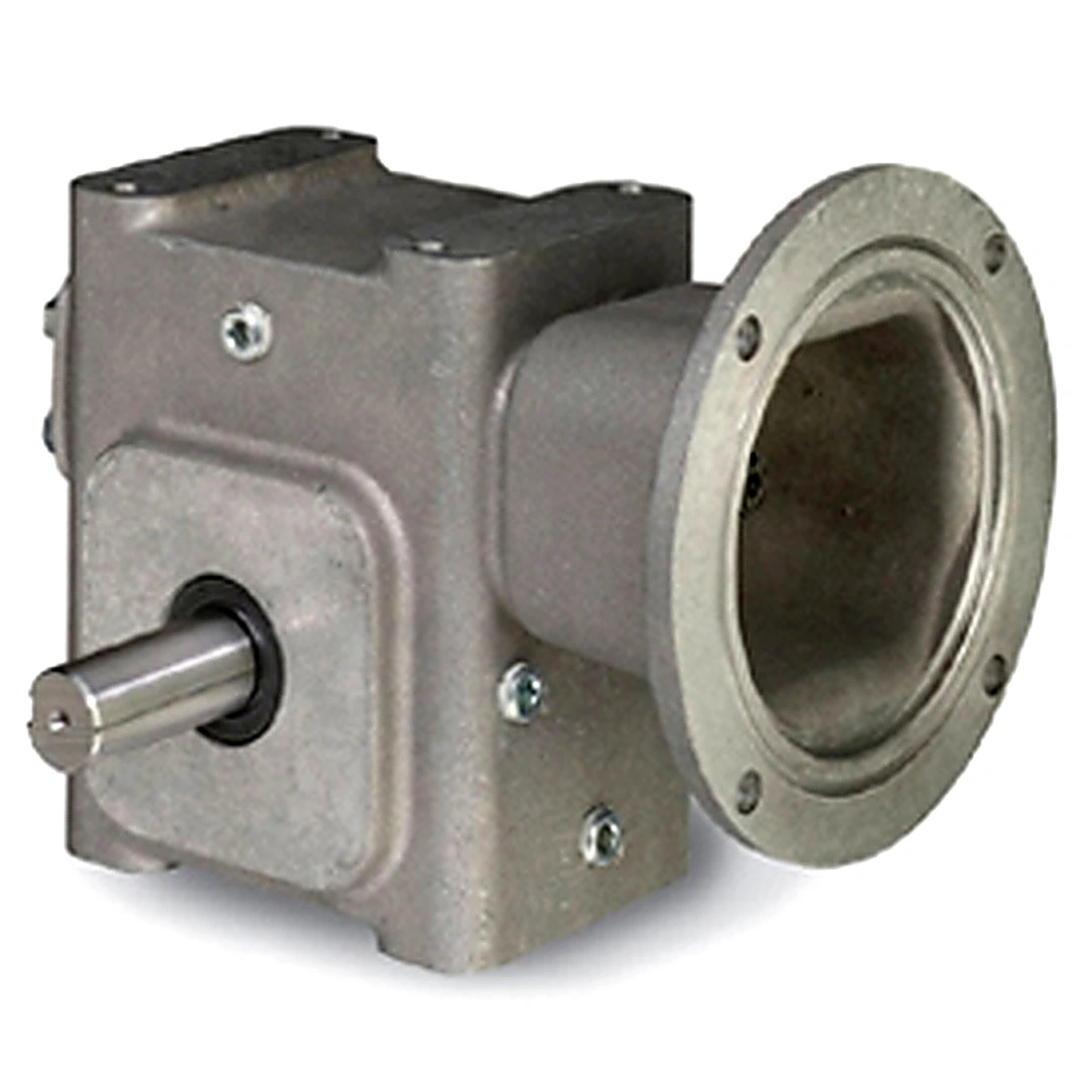 GROVE GEAR EL8520175.00 Worm Reducer, 80:1 Ratio, 1.25 Inch I.D, 2 Inch O.D, Aluminum | AX4VRM