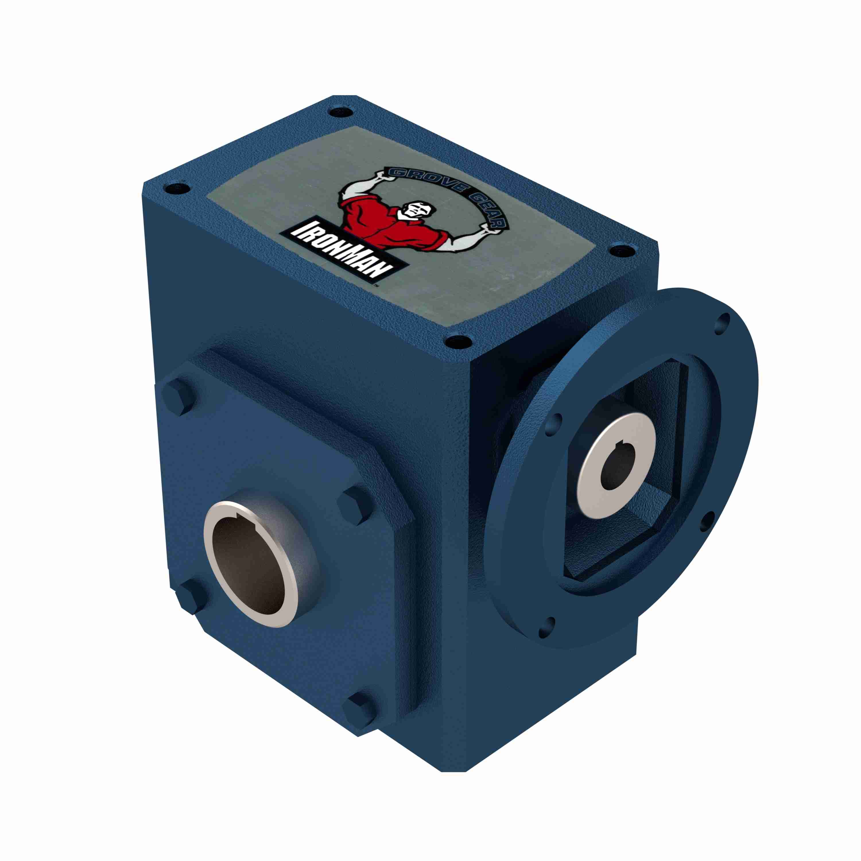 GROVE GEAR GR8320547.31 Worm Reducer, 50:1 Ratio, 0.875 Inch I.D, 1.938 Inch O.D, Cast Iron | AX9KWZ GR-HMQ832-50-H1-140-31