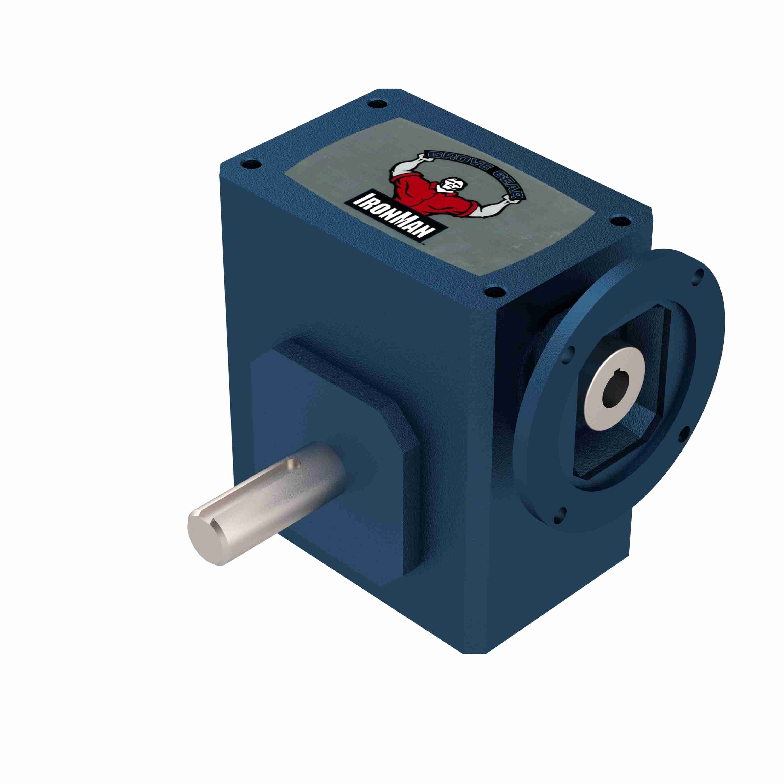 GROVE GEAR GRL8320150.00 Worm Reducer, 40:1 Ratio, 0.875 Inch I.D, 1.375 Inch O.D, Cast Iron | AX8PUE