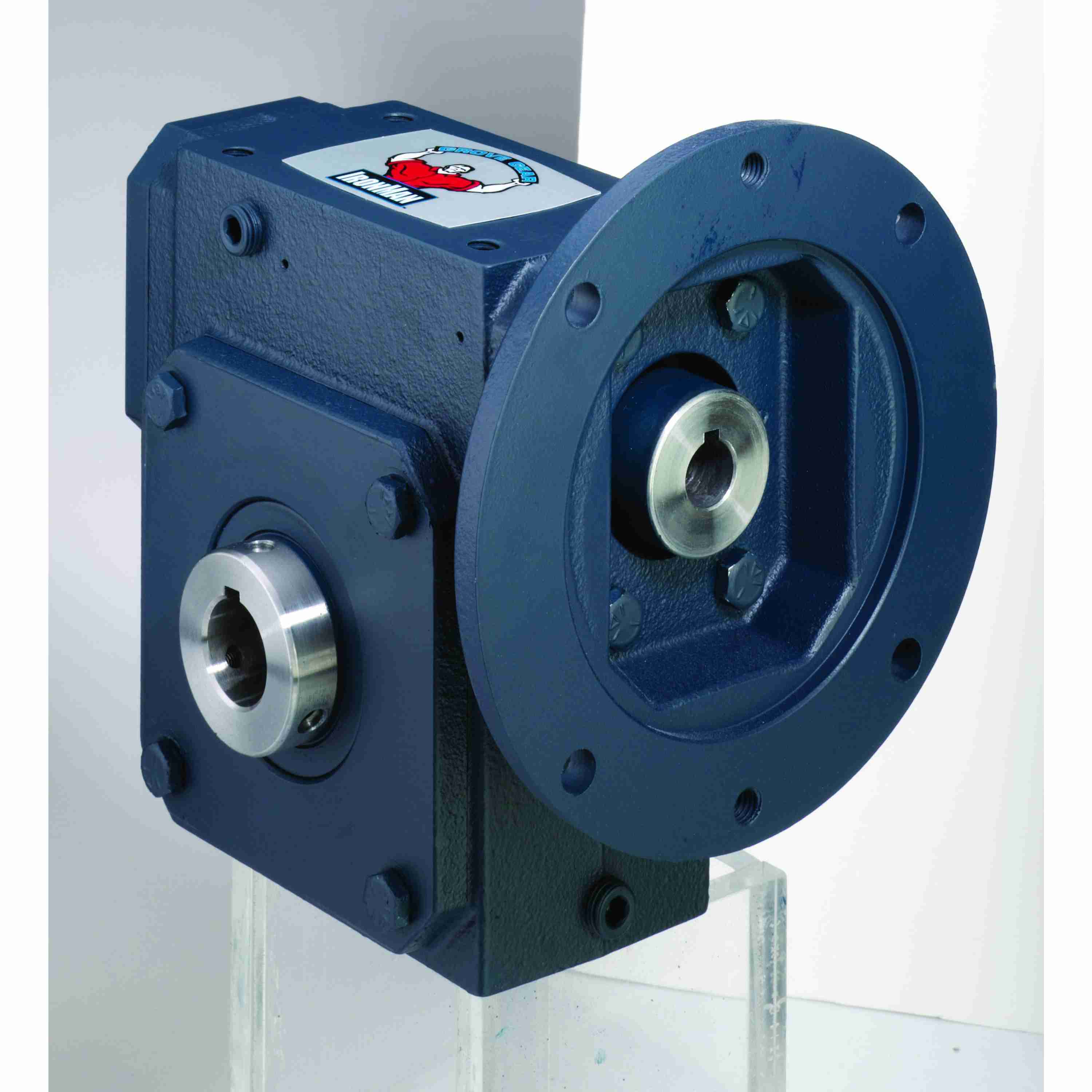 GROVE GEAR NH8520604.40 Worm Reducer, 40:1 Ratio, 1.125 Inch I.D, 2.5 Inch O.D, Cast Iron | AY6XRD