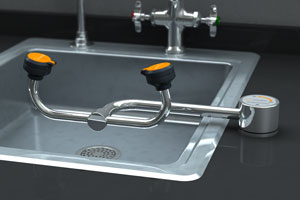 GUARDIAN EQUIPMENT G1805 Eyewash Deck Mount Right 14-1/8w 5-1/4d | AC2PJA 2LVJ9