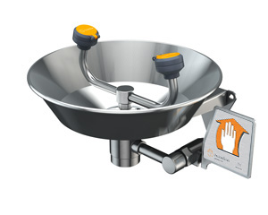 GUARDIAN EQUIPMENT G1891 Eyewash Station Wall Mount Stainless Steel 14-5/16 W | AC2PHP 2LVH8