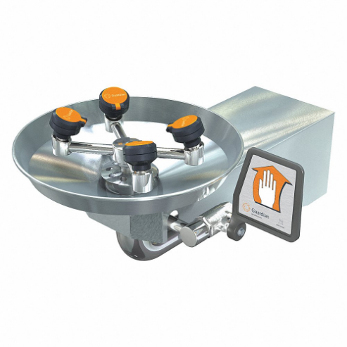 Ada Eye/face Wash Station Wall Stainless Steel 15 Width