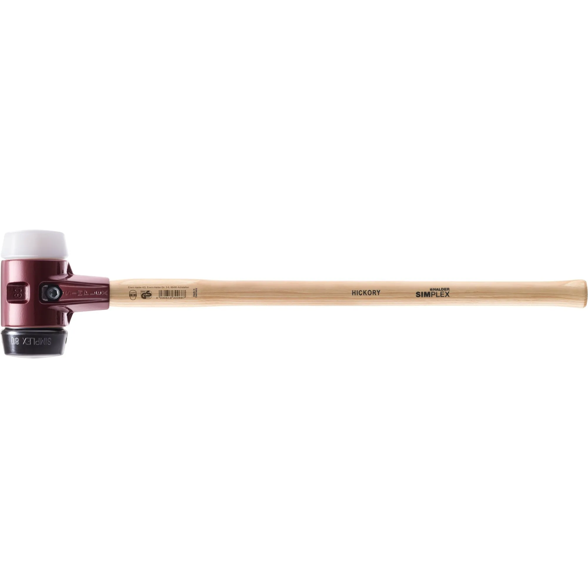 Simplex 80 Sledgehammer w/Black Rubber