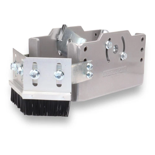 Field Installable Toe Guard, 6 x 2 Inch Caster With Floor Brush