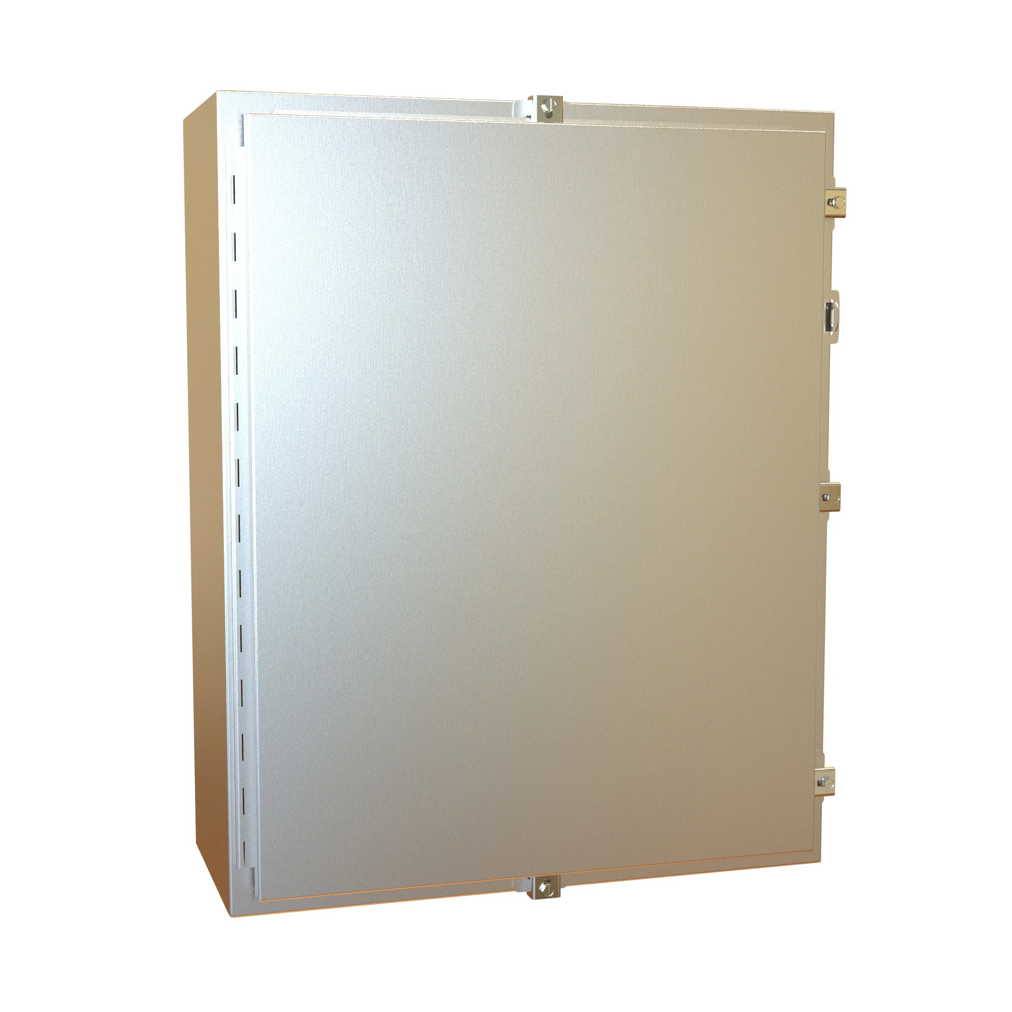 HAMMOND 1418N4SSK10 Enclosure, 30 x 24 x 10 Inch Size, Wall Mount, 304 Stainless Steel, #4 Brush Finish | CV7JMJ
