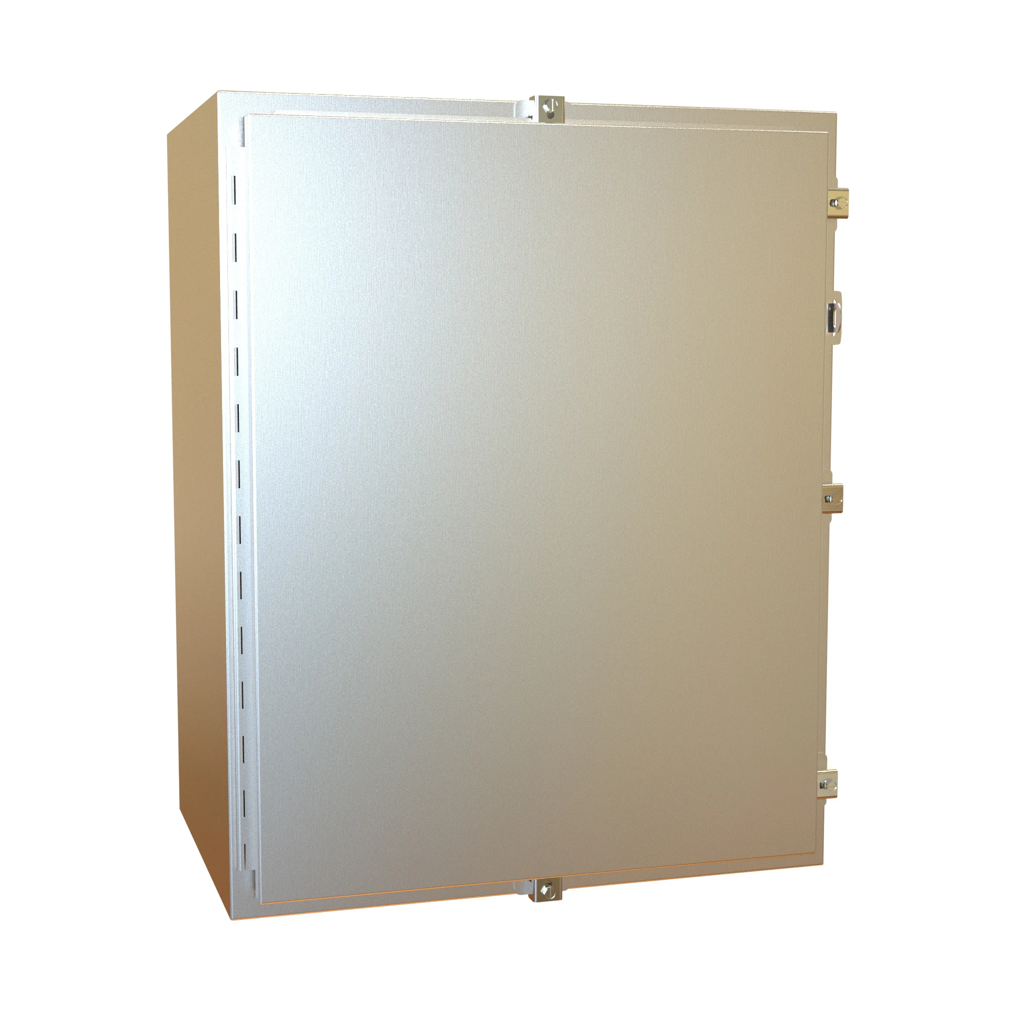 HAMMOND 1418N4SSK16 Enclosure, 30 x 24 x 16 Inch Size, Wall Mount, 304 Stainless Steel, #4 Brush Finish | CV7JML