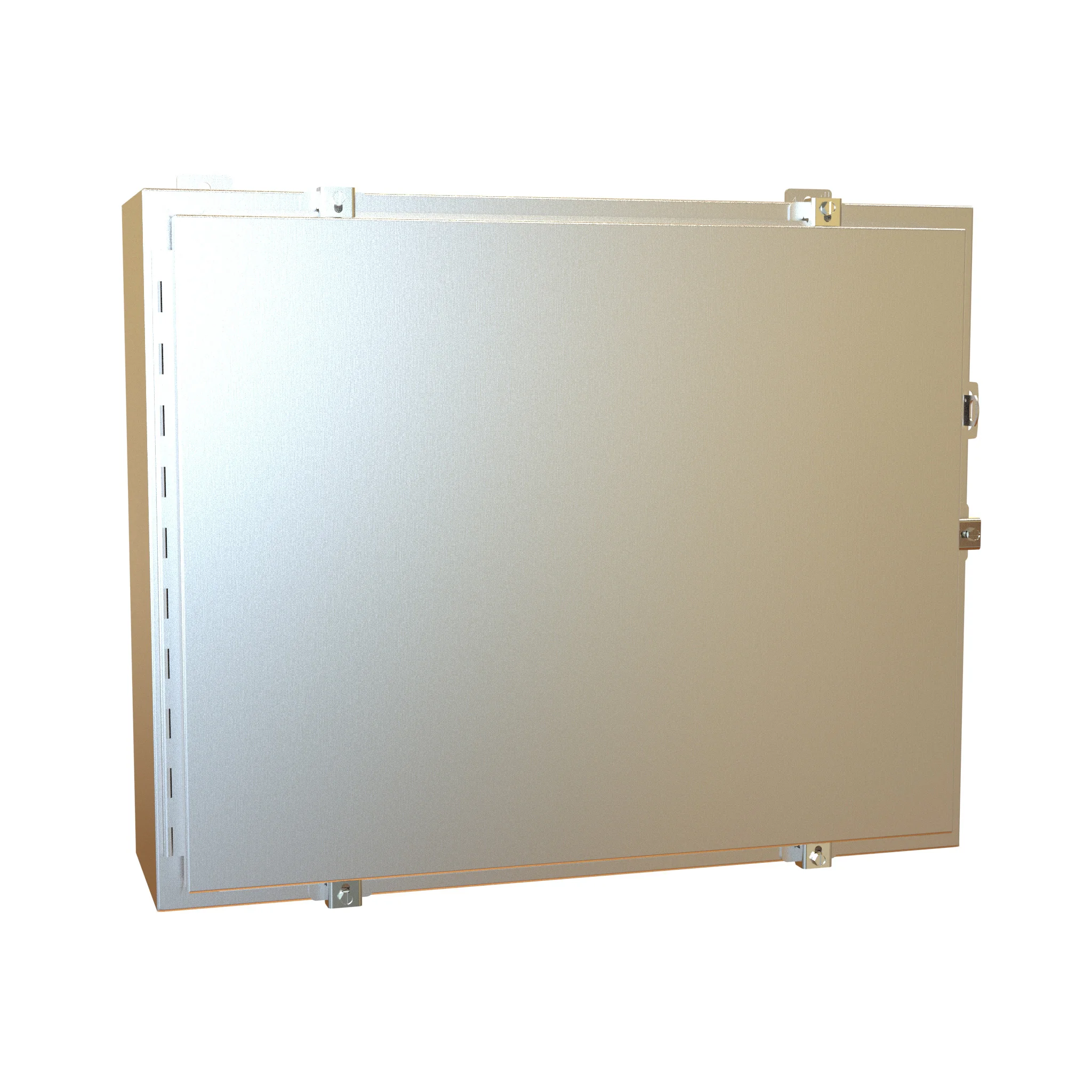 HAMMOND 1418N4SSKR8 Enclosure, 24 x 30 x 8 Inch Size, Wall Mount, 304 Stainless Steel, #4 Brush Finish | CV7JMP