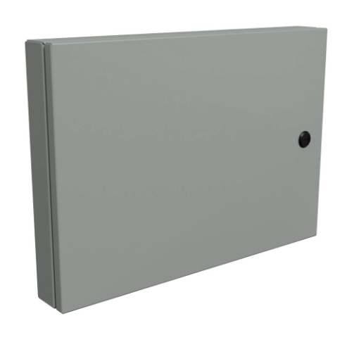 HAMMOND 1481SDH1624 Universal Deep-Hinged Door, 14.19 x 20.14 x 2.75 Inch Size, Carbon Steel, Ansi 61 Gray | CV7HGB