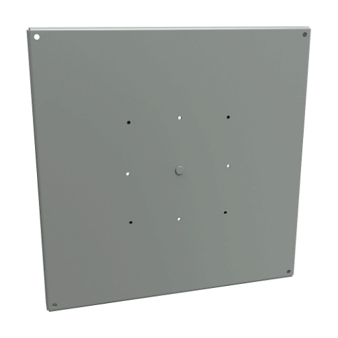 HAMMOND 1495XK Pedestal Base, Carbon Steel, 18 x 18 Inch Size, Ansi 61 Gray, Powder Coat Finish | CV7CHB