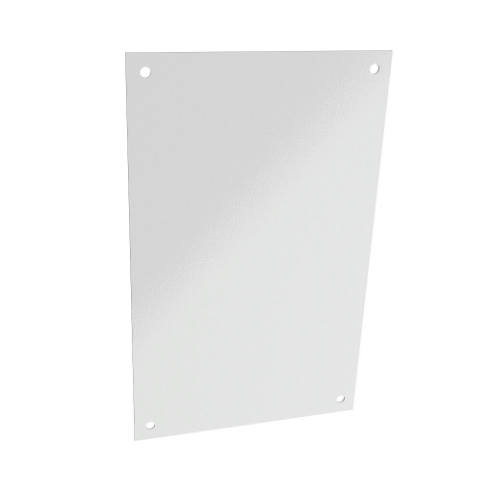 HAMMOND 18P2113 Subpanel, Carbon Steel, White, Powder Coat Finish | CV8ACA