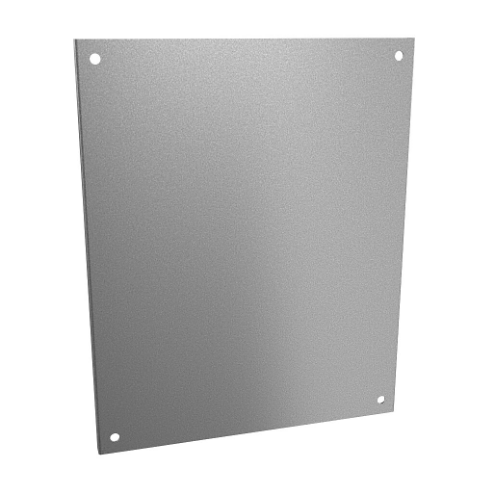 HAMMOND 18P2117S16 Subpanel, 316 Stainless Steel, #4 Brush Finish | CV8ACD