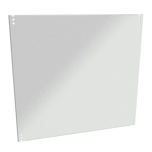 HAMMOND 2CWCP36 Subpanel, Carbon Steel, White, Powder Coat Finish | CV8ADN