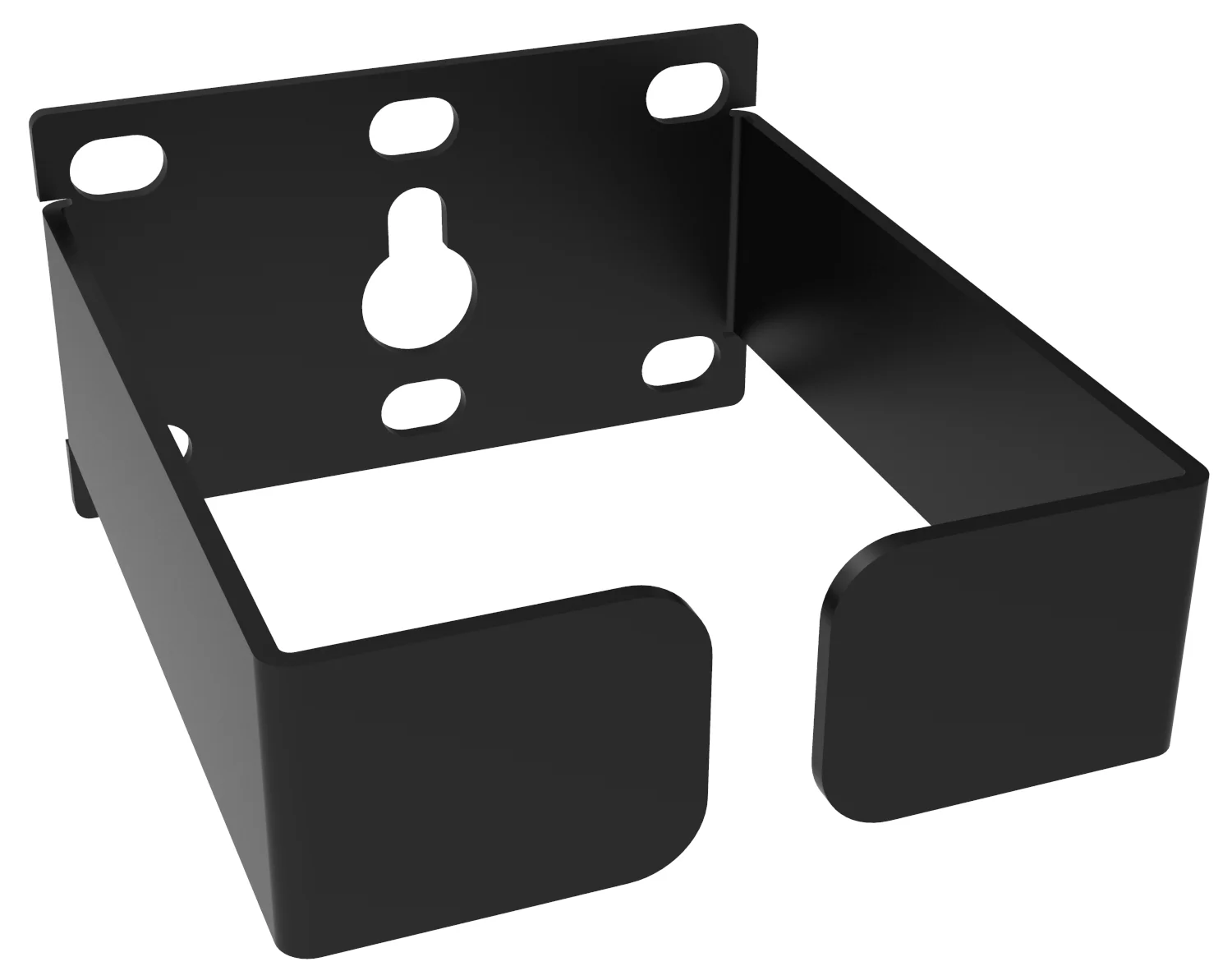 HAMMOND CMR3BK1 Rail Mounting Cable Ring, 1.75 x 3 x 3.50 Inch Size, Carbon Steel, Black | CV7YCF