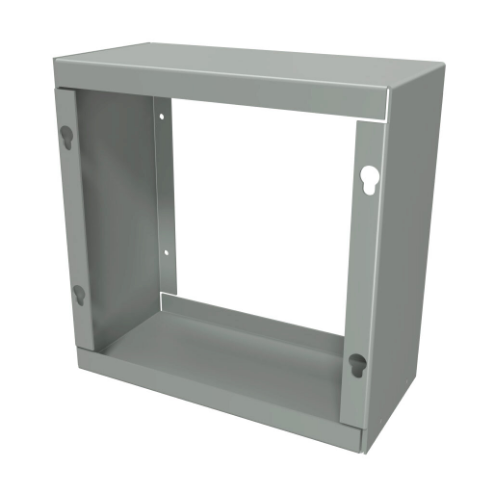 HAMMOND CS88EXT4 Extender Ring, 8 x 8 x 4 Inch Size, Carbon Steel, Ansi 61 Gray, Powder Coat Finish | CV7YCN