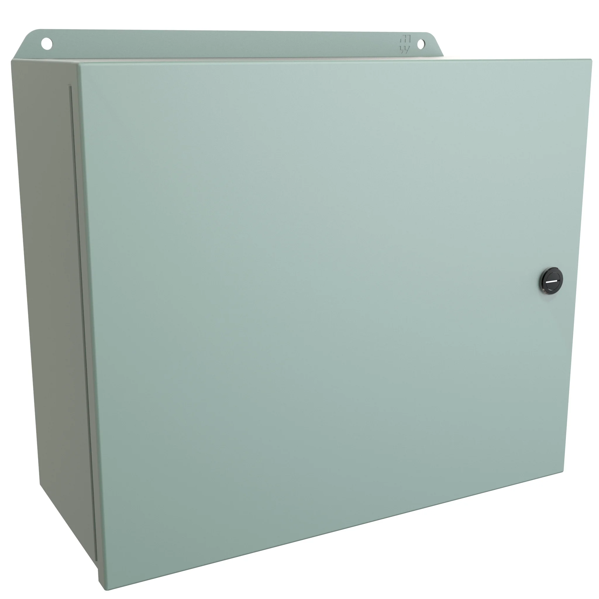 HAMMOND EJ12146 Enclosure, 12 x 14 x 6 Inch Size, Wall Mount, Carbon Steel, Ansi 61 Gray | CV7KBQ