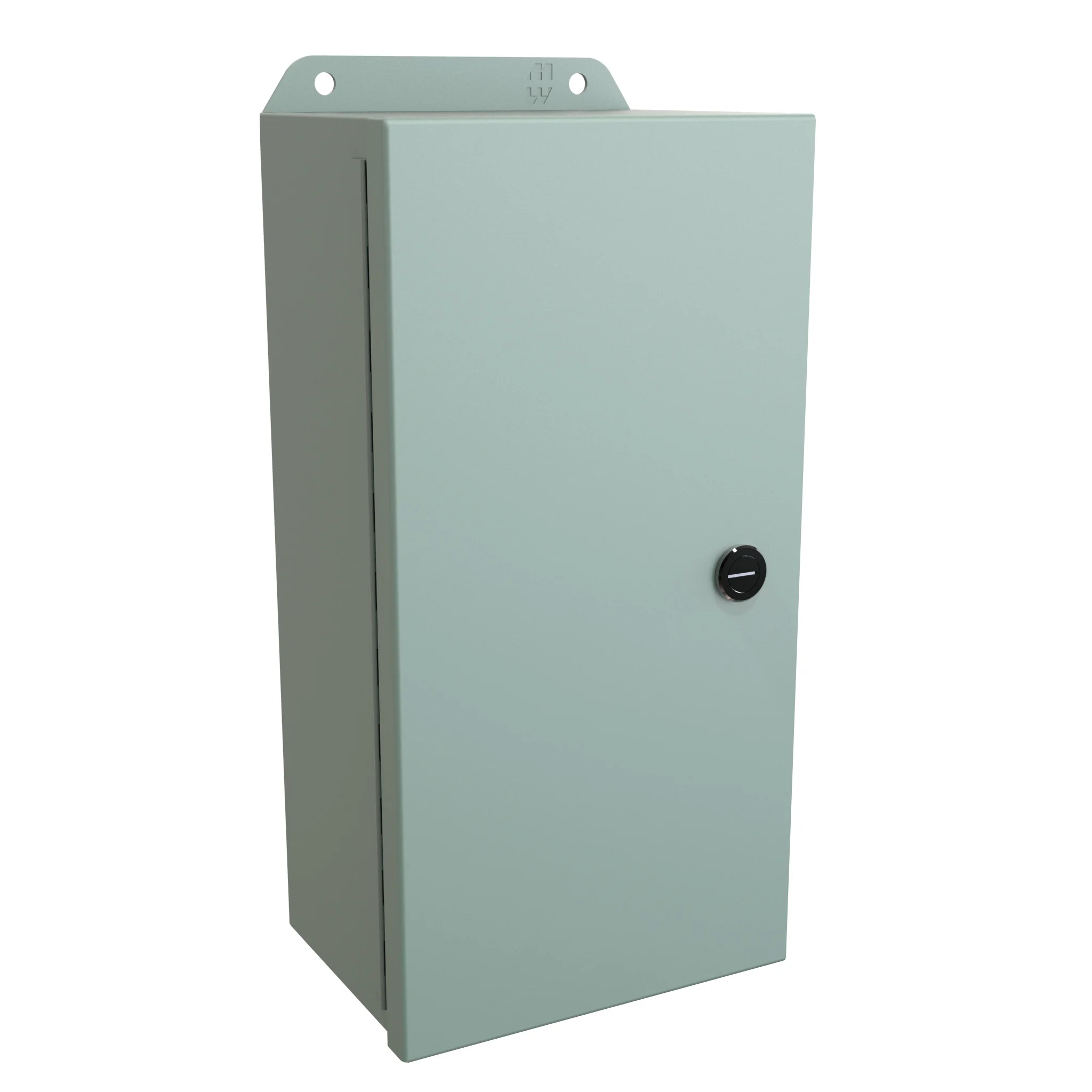 HAMMOND EJ1264 Enclosure, 12 x 6 x 4 Inch Size, Wall Mount, Carbon Steel, Ansi 61 Gray | CV7KBT