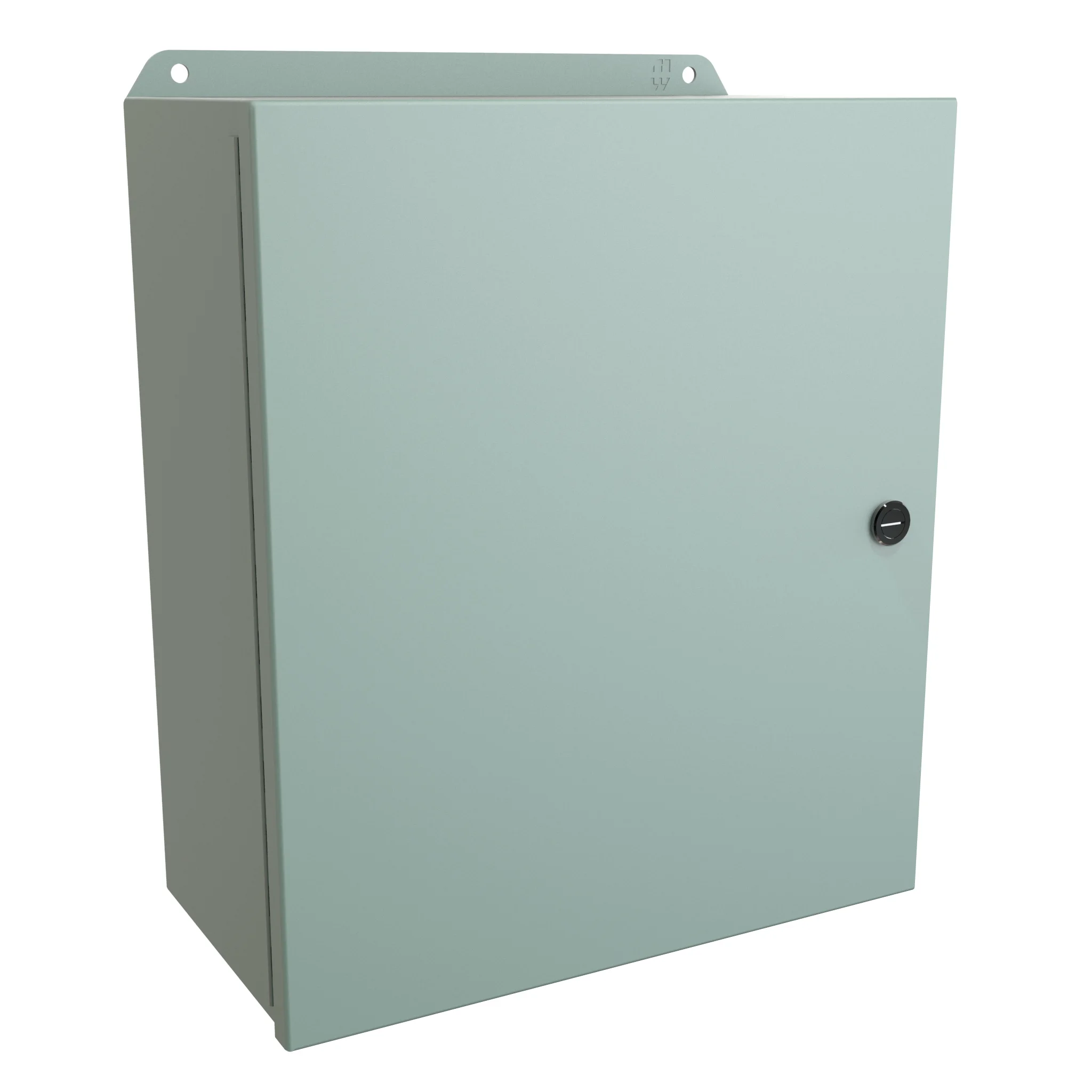 HAMMOND EJ14126 Enclosure, 14 x 12 x 6 Inch Size, Wall Mount, Carbon Steel, Ansi 61 Gray | CV7KBY