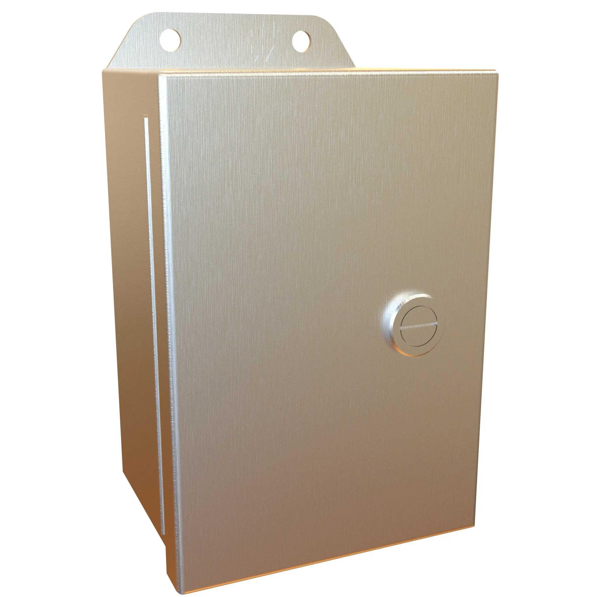 HAMMOND EJ643SS Enclosure, 6 x 4 x 3 Inch Size, Wall Mount, 304 Stainless Steel, #4 Brush Finish | CV7KDX
