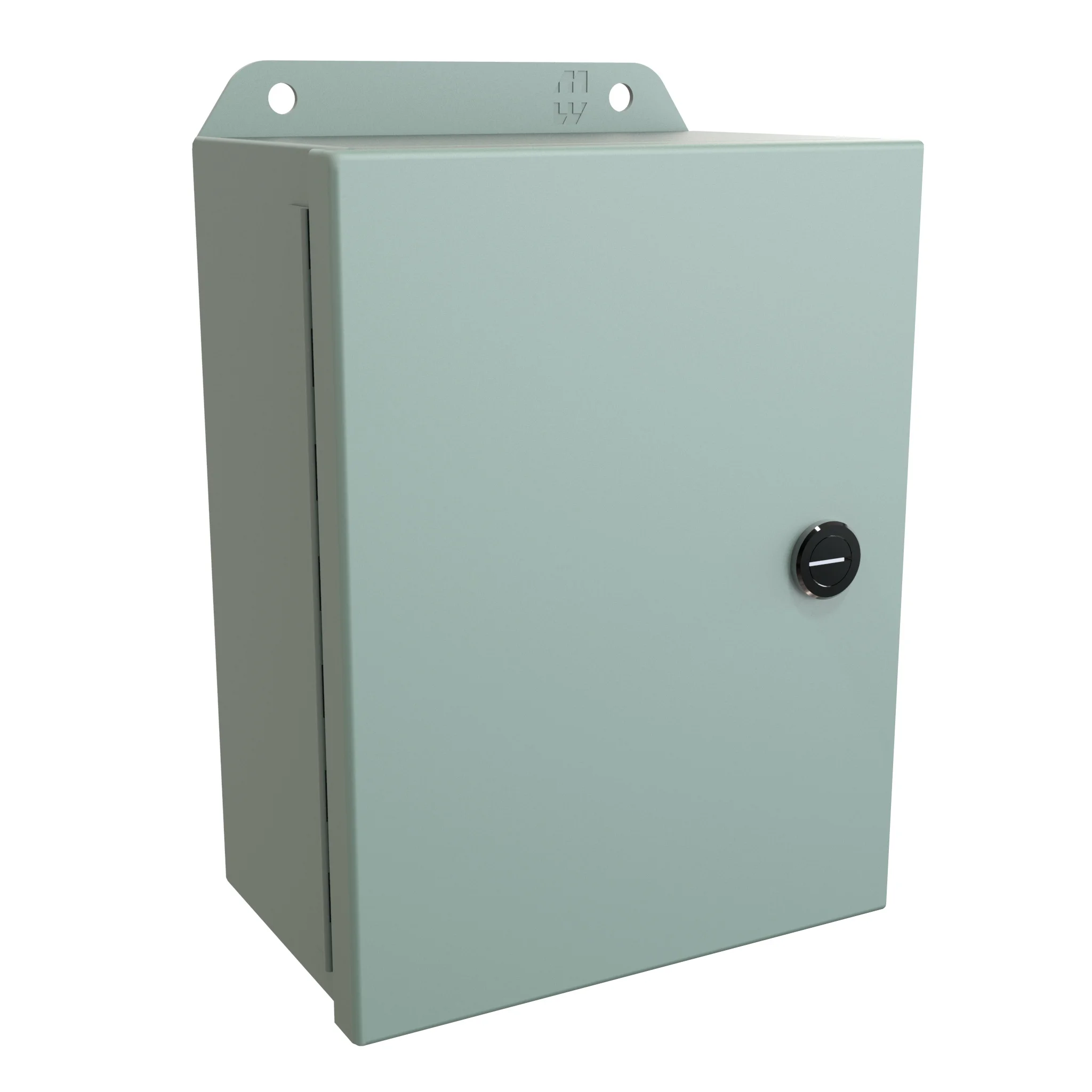 HAMMOND EJ863 Enclosure, 8 x 6 x 3 Inch Size, Wall Mount, Carbon Steel, Ansi 61 Gray | CV7KEN