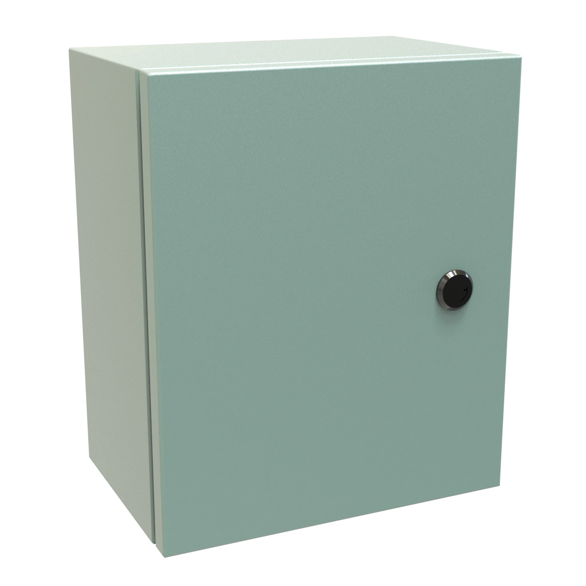 HAMMOND EN4SD12106GY Enclosure, 12 x 10 x 6 Inch Size, Wall Mount, Carbon Steel, Ansi 61 Gray | CV7KFE