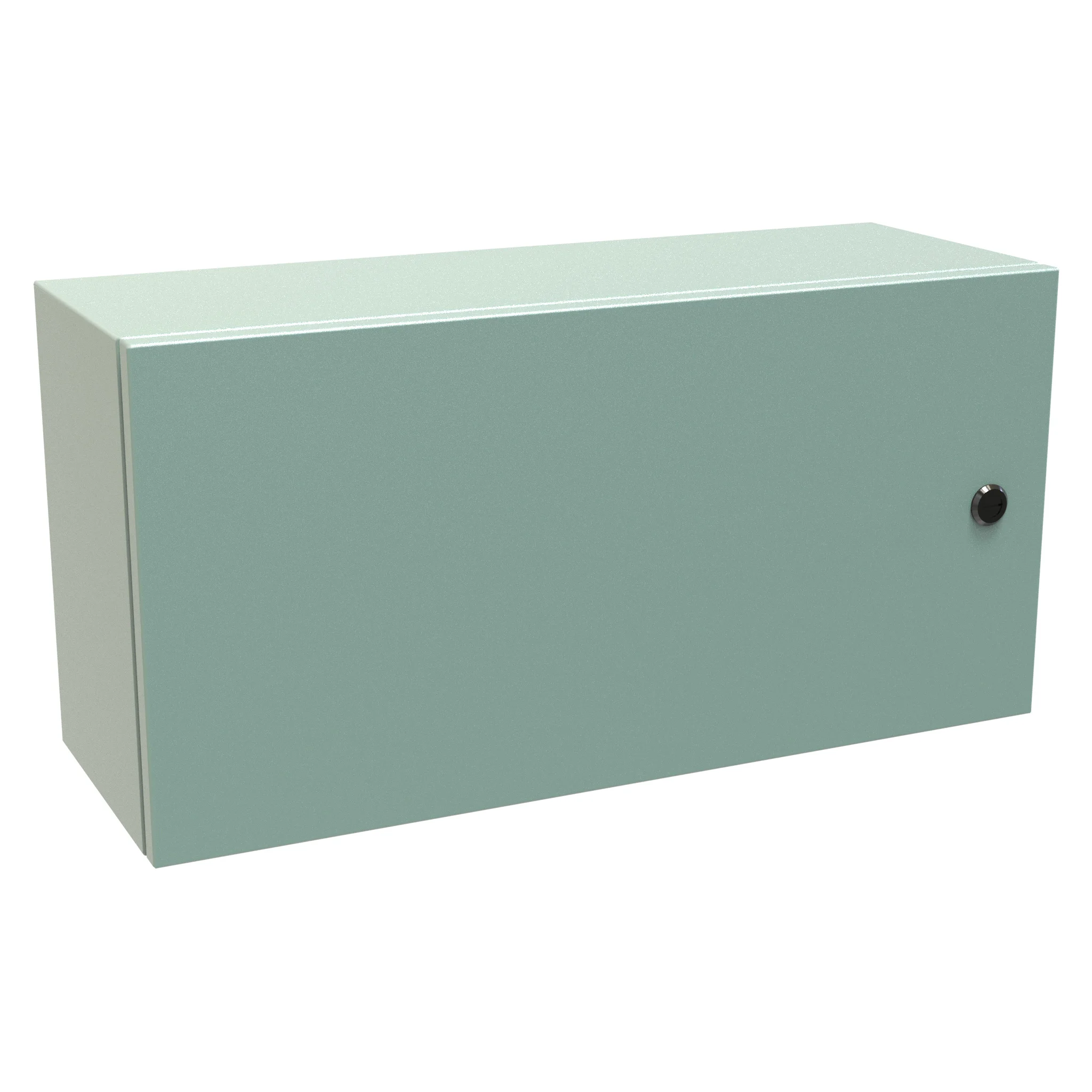 HAMMOND EN4SD12248GY Enclosure, 12 x 24 x 8 Inch Size, Wall Mount, Carbon Steel, Ansi 61 Gray | CV7KFP