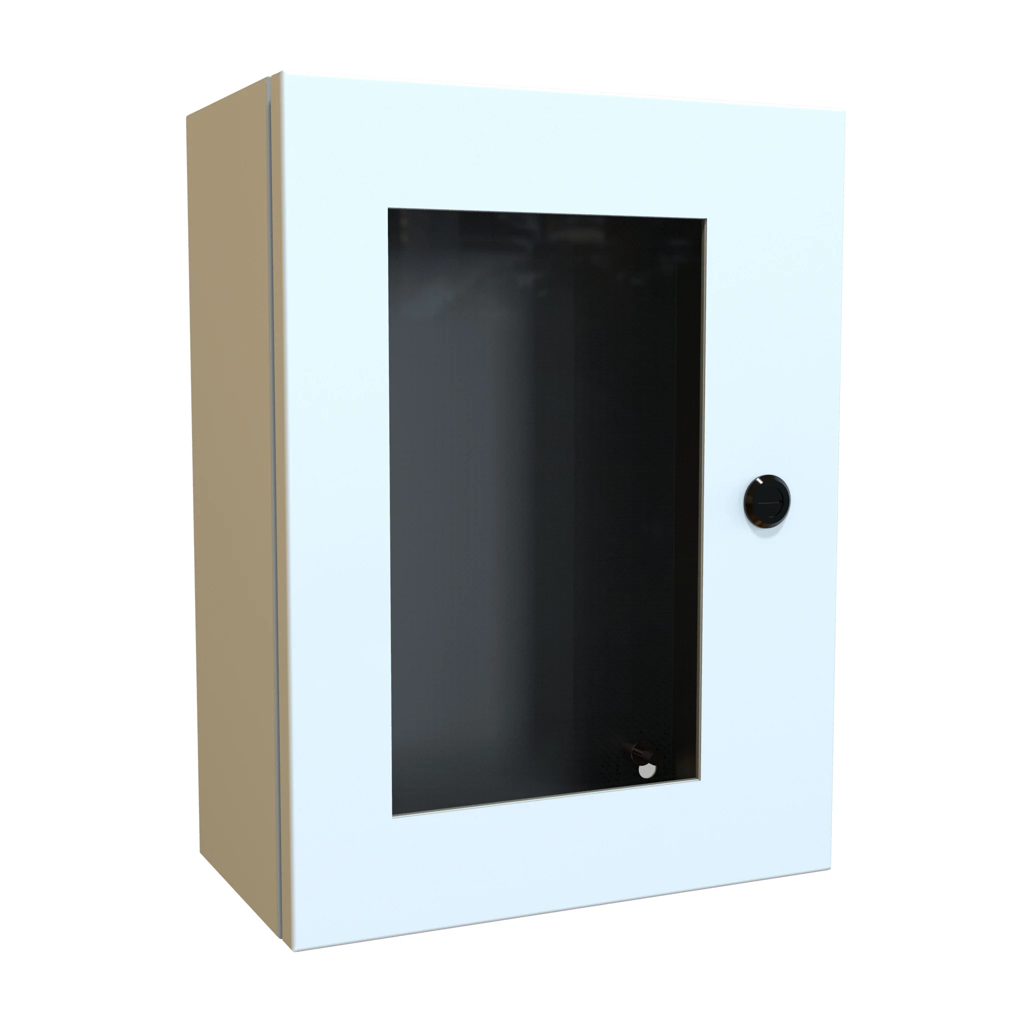 HAMMOND EN4SD16126WLG Enclosure, 16 x 12 x 6 Inch Size, Wall Mount, Carbon Steel, Ral 7035 Light Gray | CV7KGC