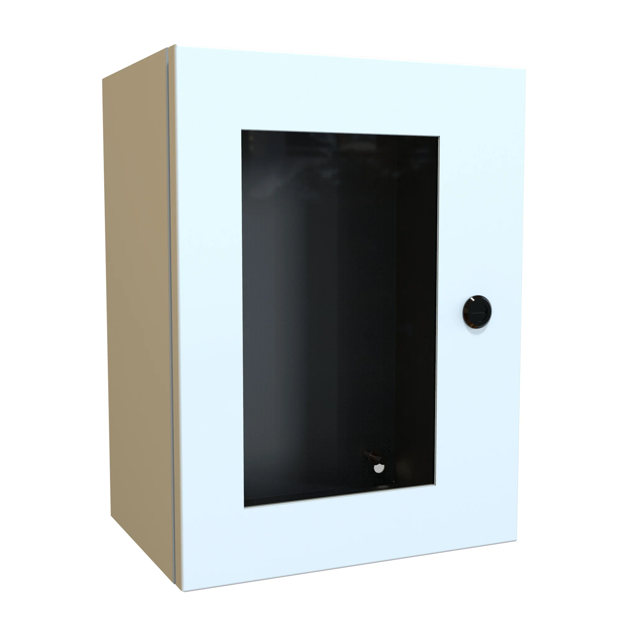 HAMMOND EN4SD16128WLG Enclosure, 16 x 12 x 8 Inch Size, Wall Mount, Carbon Steel, Ral 7035 Light Gray | CV7KGK