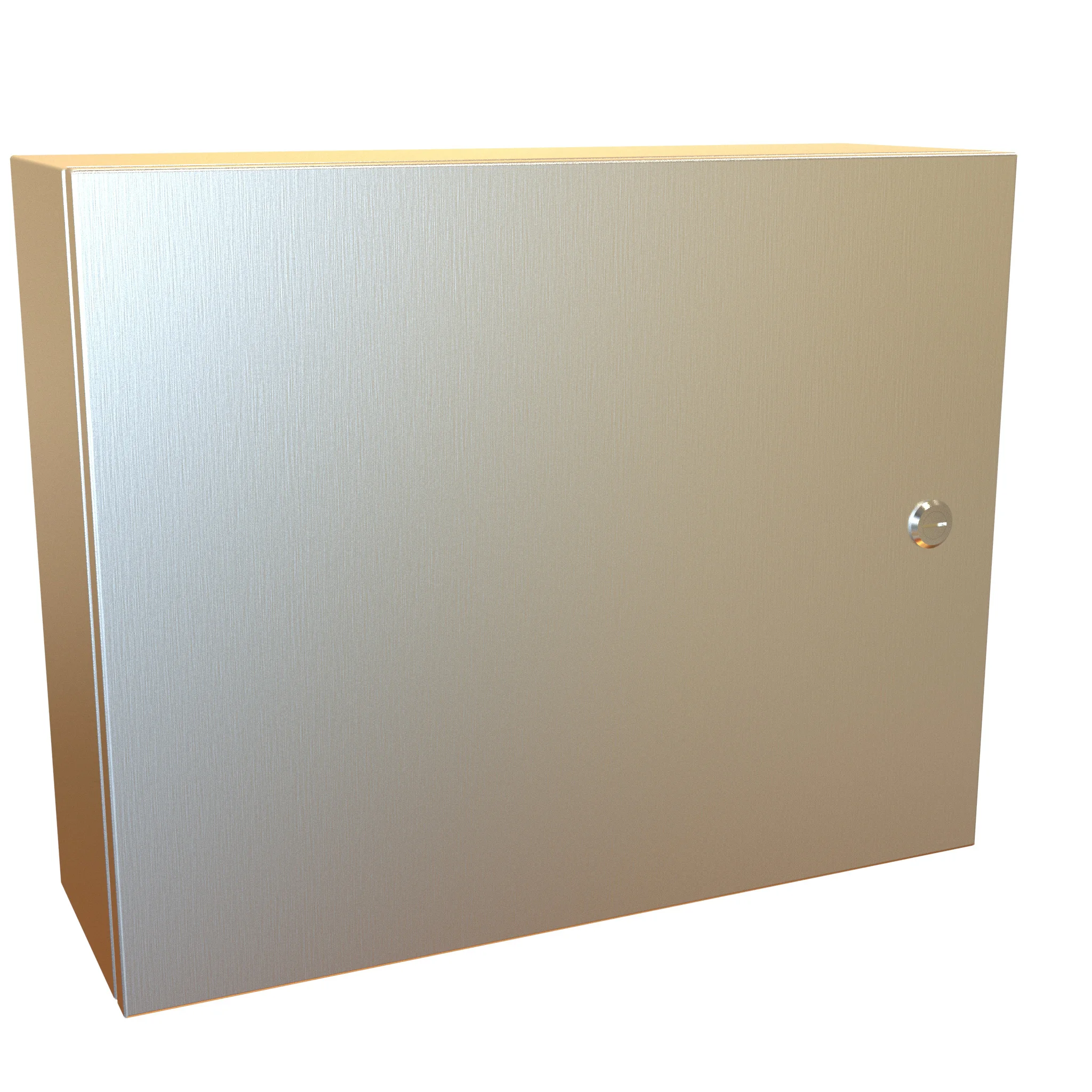 HAMMOND EN4SD16206SS Enclosure, 16 x 20 x 6 Inch Size, Wall Mount, 304 Stainless Steel, #4 Brush Finish | CV7KHF