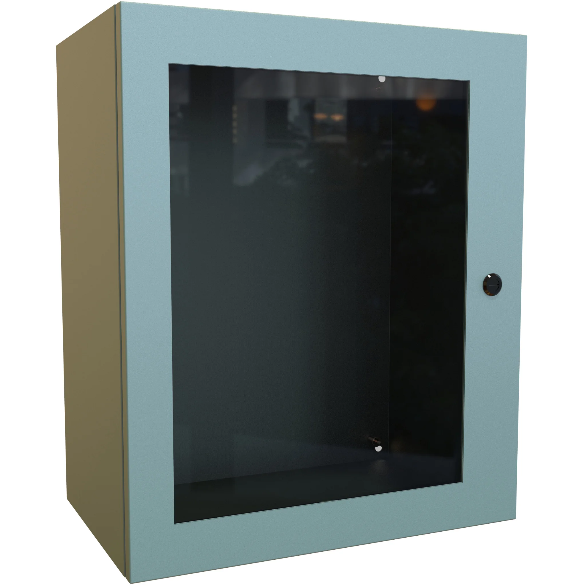 HAMMOND EN4SD242012WGY Enclosure, 24 x 20 x 12 Inch Size, Wall Mount, Carbon Steel, Ansi 61 Gray | CV7KMC