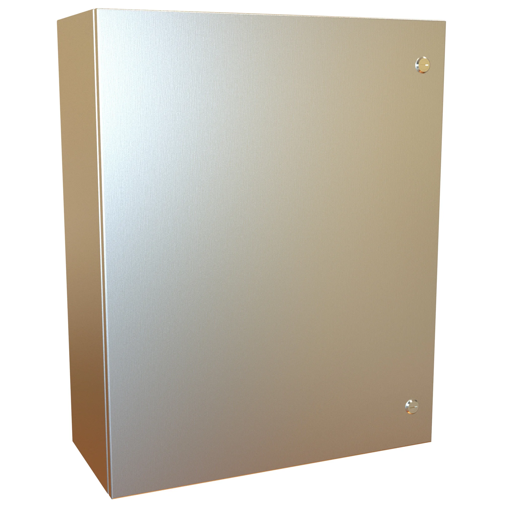 HAMMOND EN4SD302410S16 Enclosure, 30 x 24 x 10 Inch Size, Wall Mount, 316 Stainless Steel, #4 Brush Finish | CV7KQH