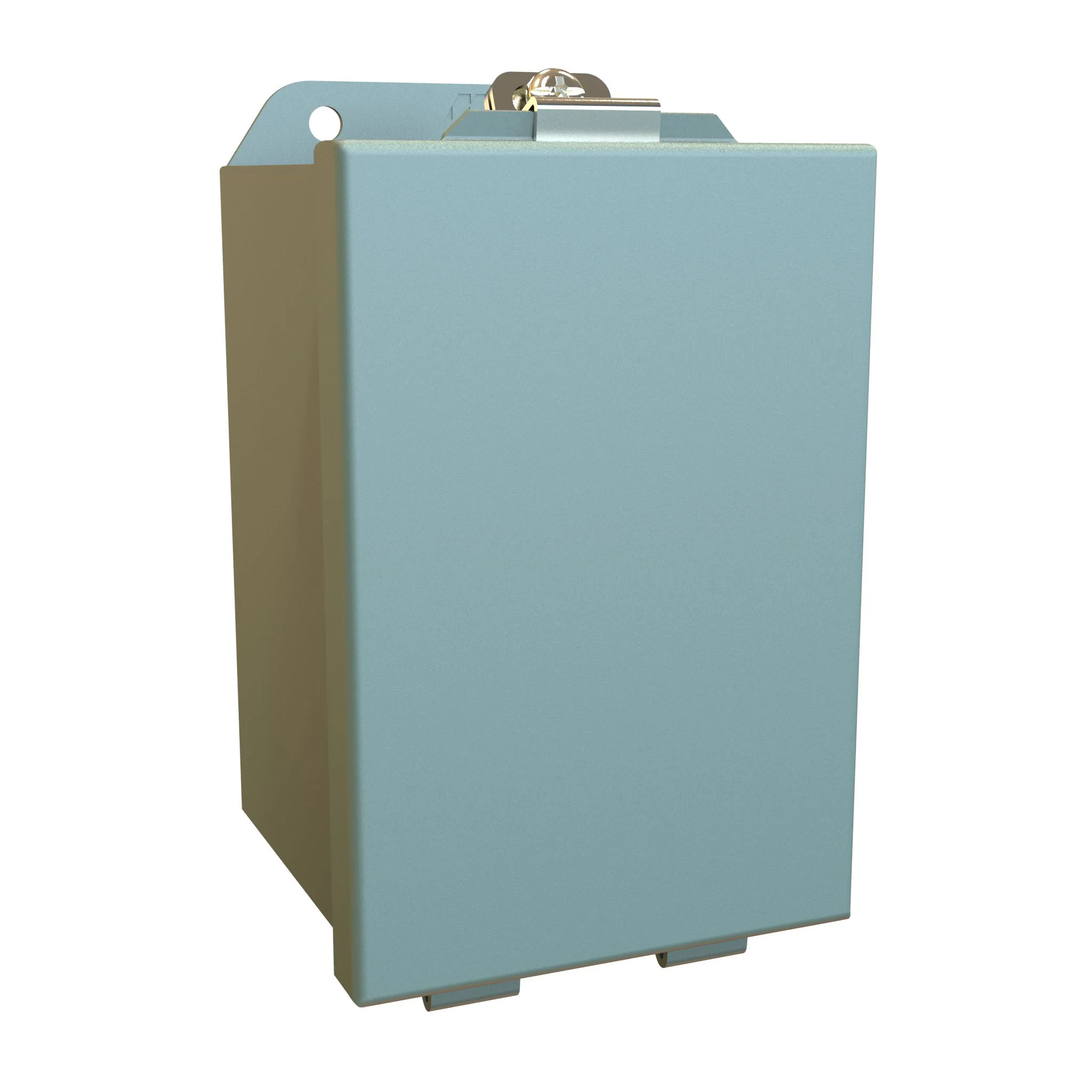 HAMMOND HJ644LP Enclosure, 6 x 4 x 4 Inch Size, Wall Mount, Carbon Steel, Ansi 61 Gray | CV7KXG