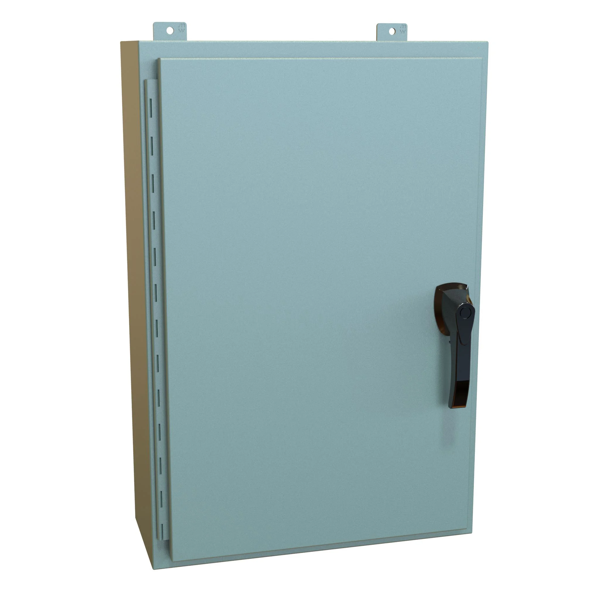 HAMMOND HW30208GYHK Enclosure, 30 x 20 x 8 Inch Size, Wall Mount, Carbon Steel, Ansi 61 Gray | CV7KYZ