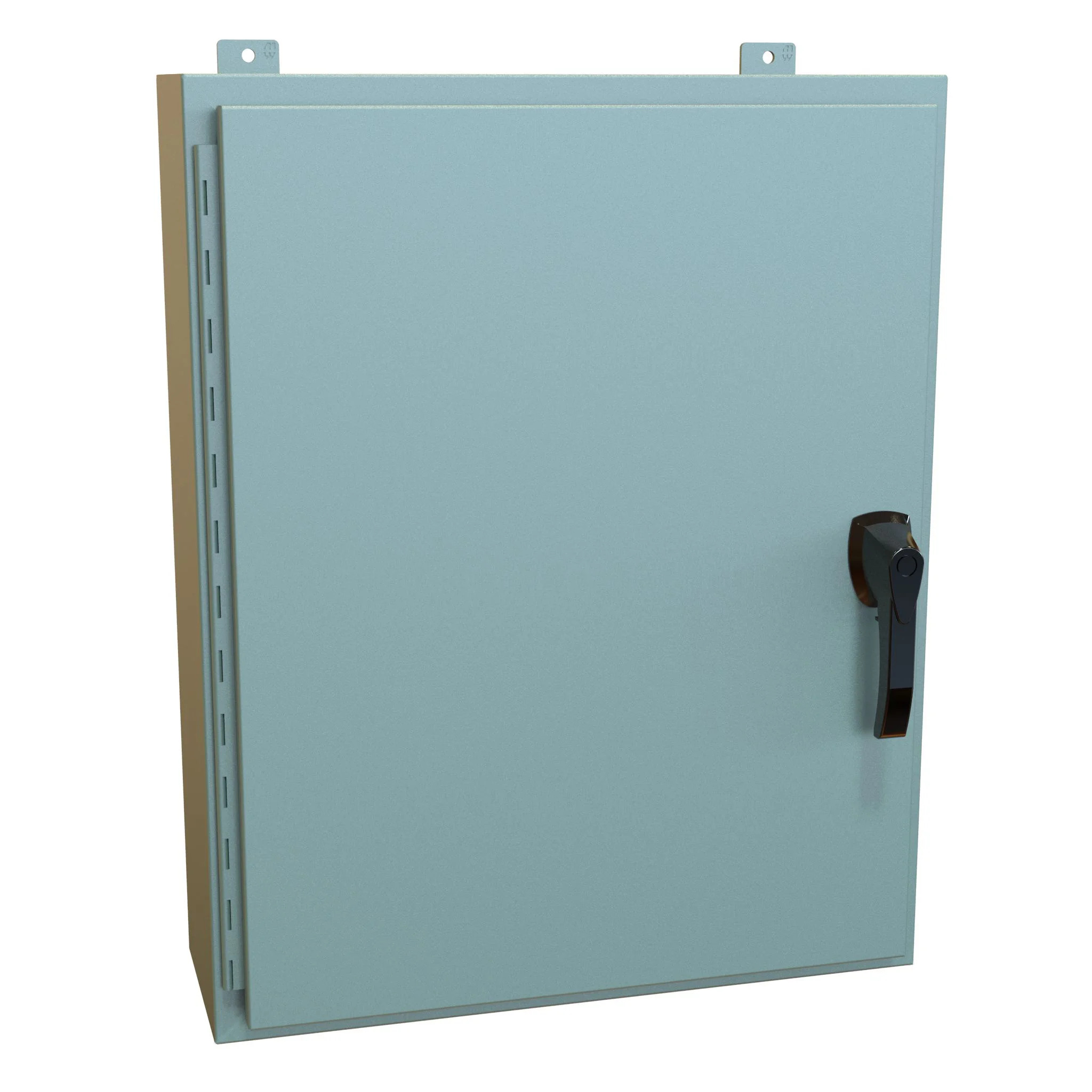 HAMMOND HW30248GYHK Enclosure, 30 x 24 x 8 Inch Size, Wall Mount, Carbon Steel, Ansi 61 Gray | CV7KZM