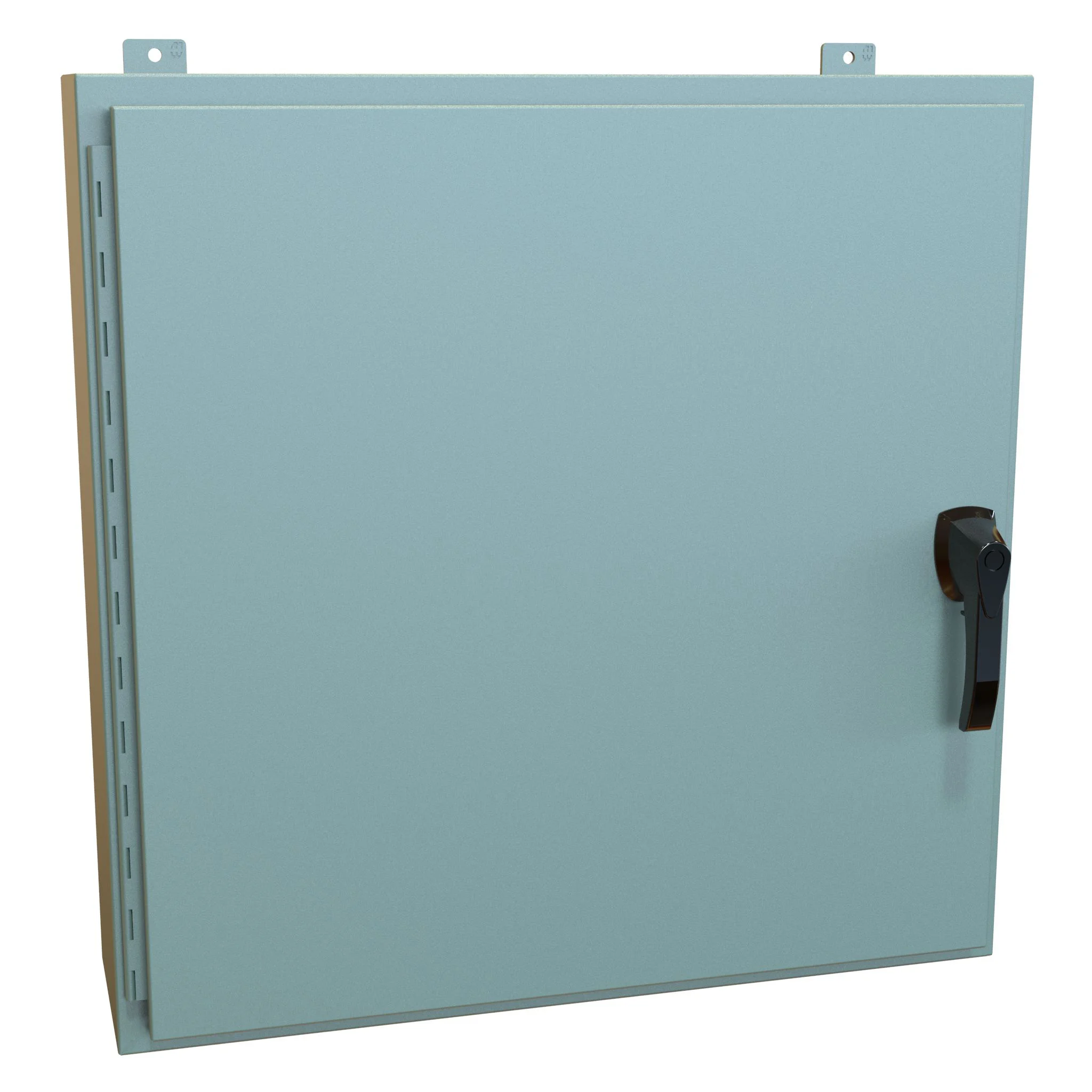 HAMMOND HW30308GYHK Enclosure, 30 x 30 x 8 Inch Size, Wall Mount, Carbon Steel, Ansi 61 Gray | CV7KZQ