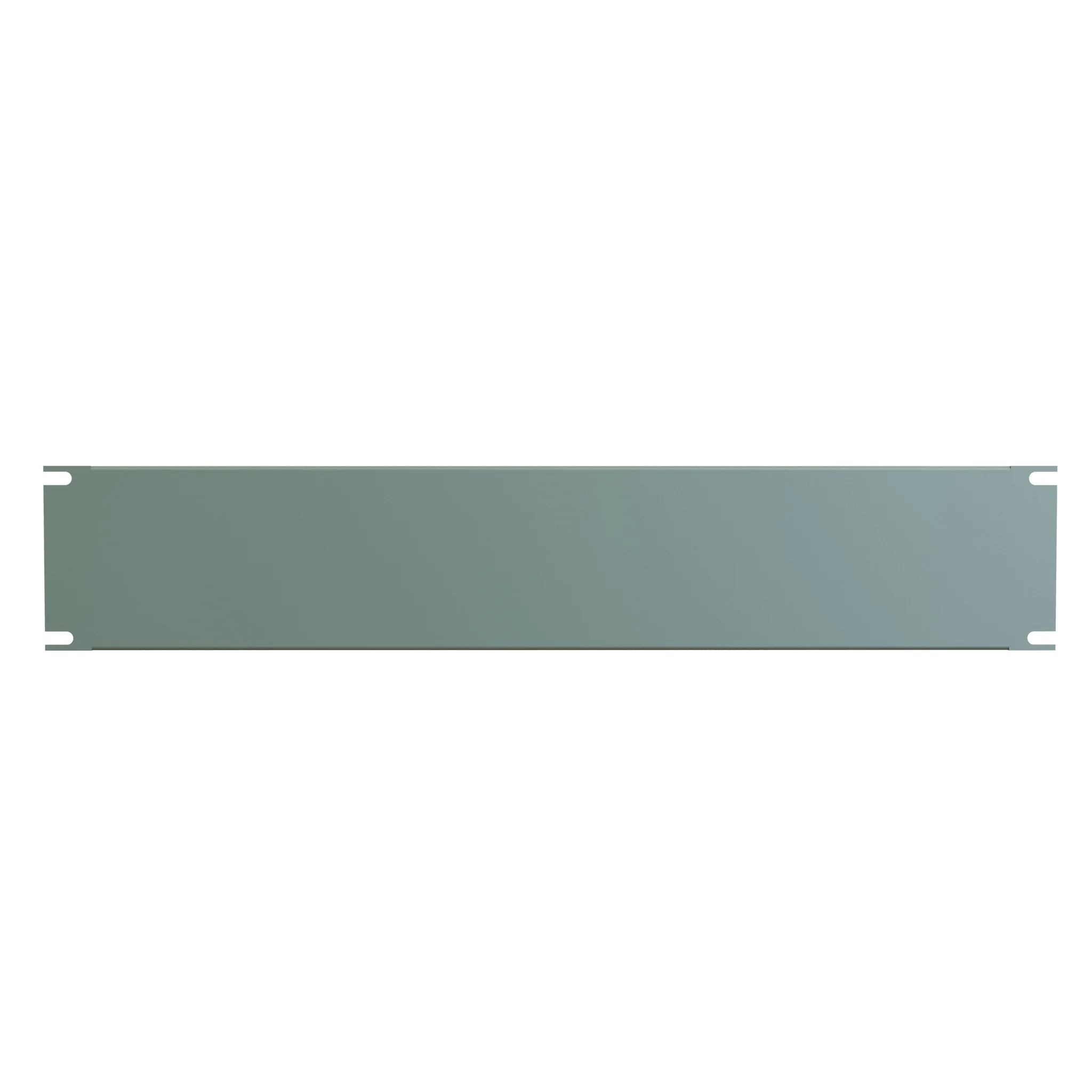 HAMMOND PBFS19003GY2 Rack Panel, 19 Inch Rack Width, Flanged, Carbon Steel, Ansi 61 Gray, Powder Coat Finish | CV7UTT