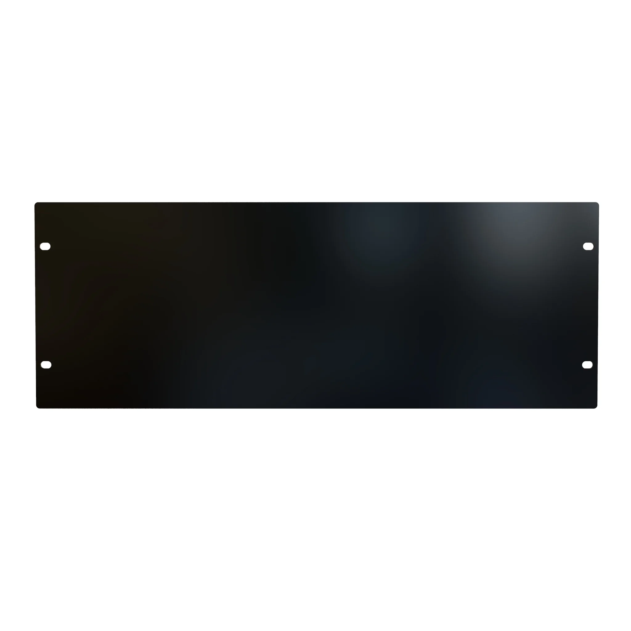 HAMMOND PBPS19007BK Rack Panel, 19 Inch Rack Width, Carbon Steel, Matte Black, Powder Coat Finish | CV7UXJ