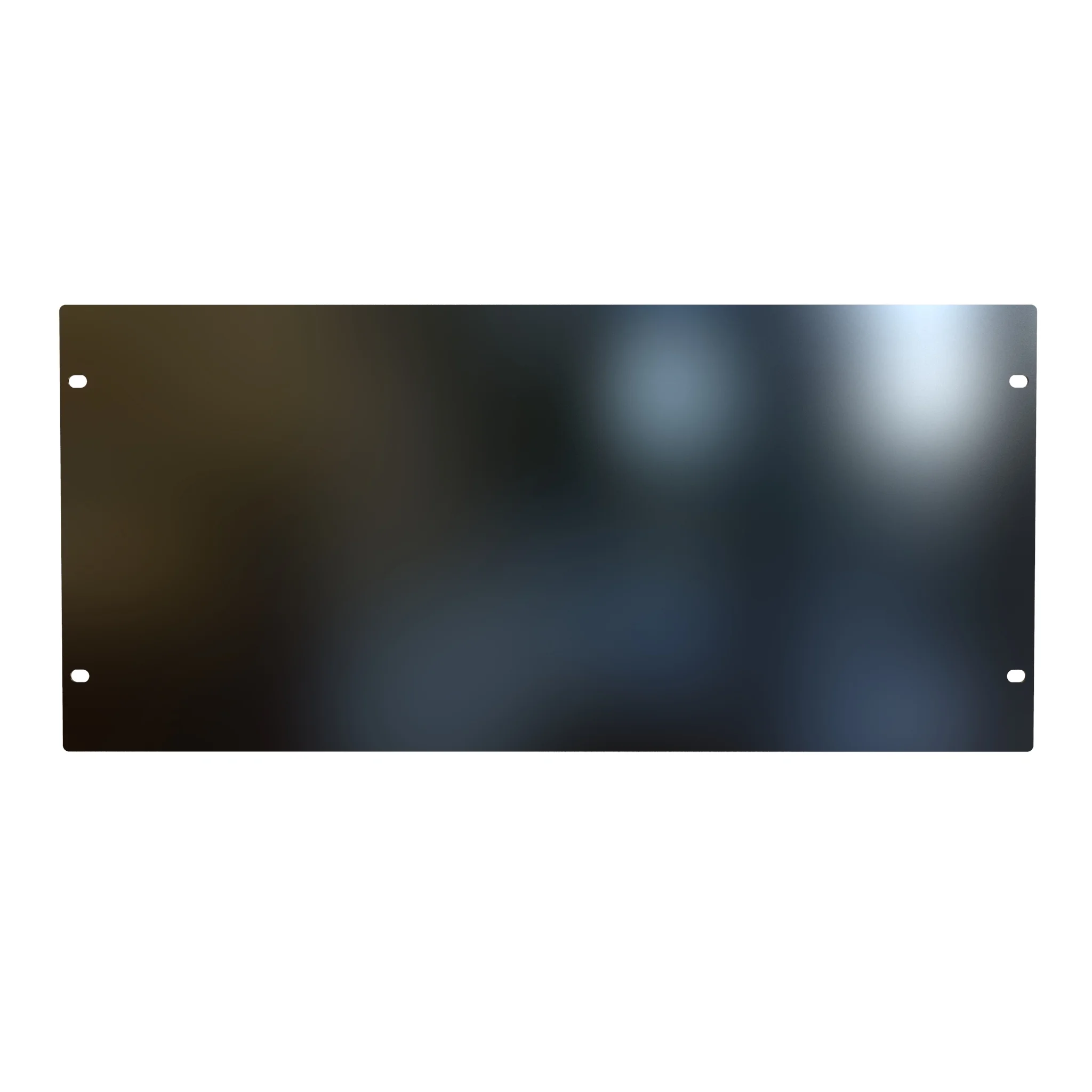 HAMMOND PBPS19008BK2 Rack Panel, 19 Inch Rack Width, Carbon Steel, Black, Powder Coat Finish | CV7UXN